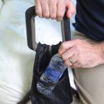 Bettgriff mit praktischer Tasche