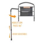 Höhenverstellbarer Fuß, ausstellbarer Arm