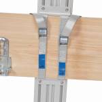 Befestigung mit Gurt