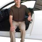 Aussteigen aus dem Auto