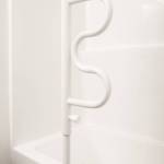 Badewannen-Deckenstange mit Griff